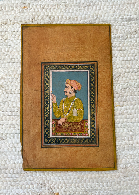 Portrait of a Mughal King - A105
