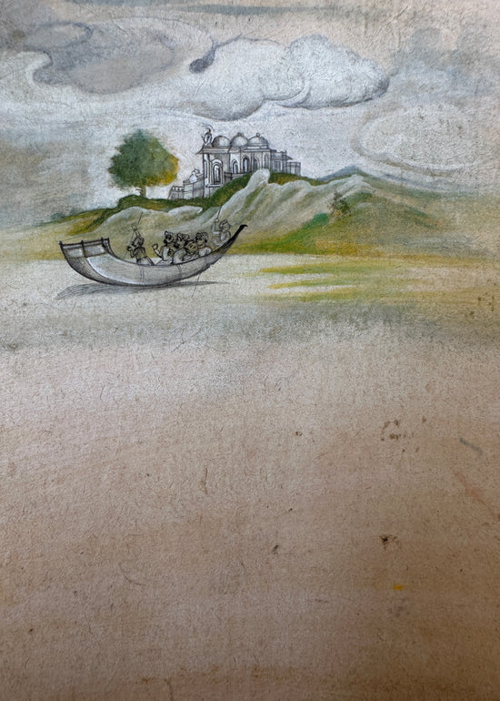 A Boat Painting