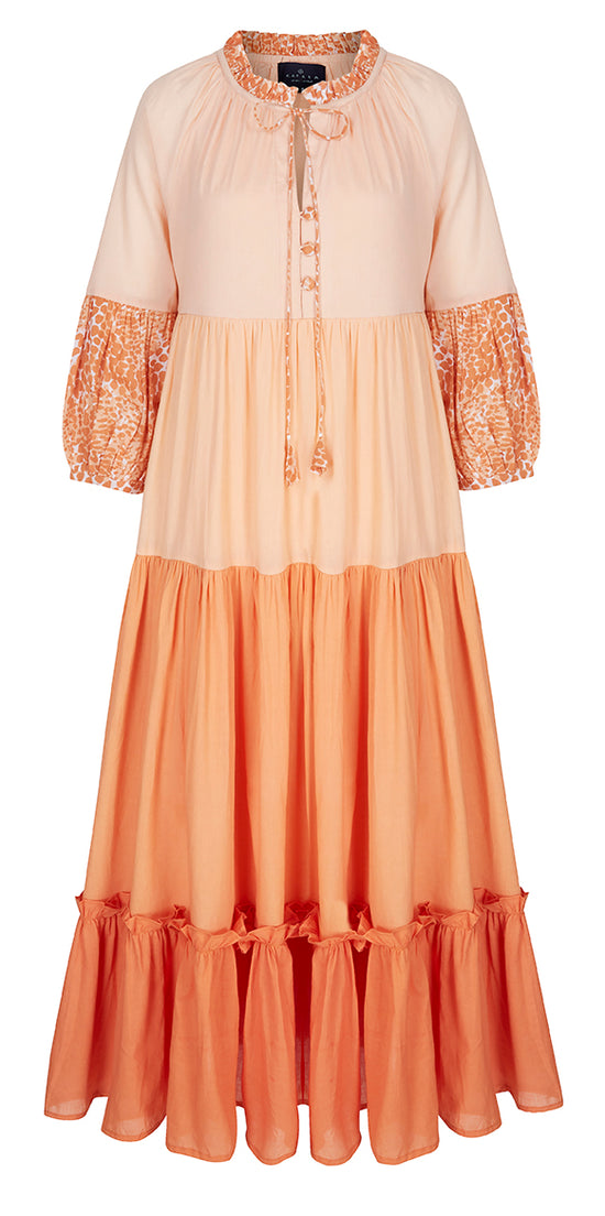 Orange Tilly Dress