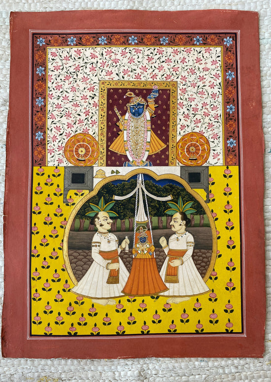 Painting of Shreenathji (Krishna) (2)