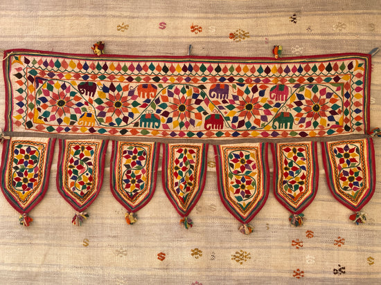 Vintage Textiles Wall Hanging (5)