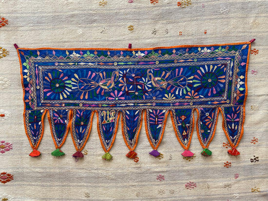 Vintage Textiles Wall Hanging (3)