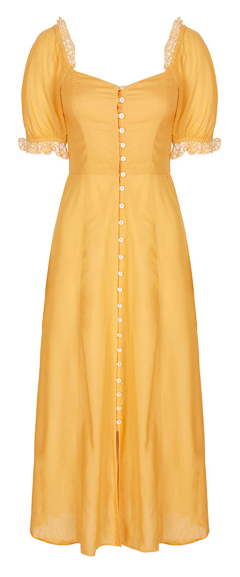Load image into Gallery viewer, In Stock - Yellow Lily Dress
