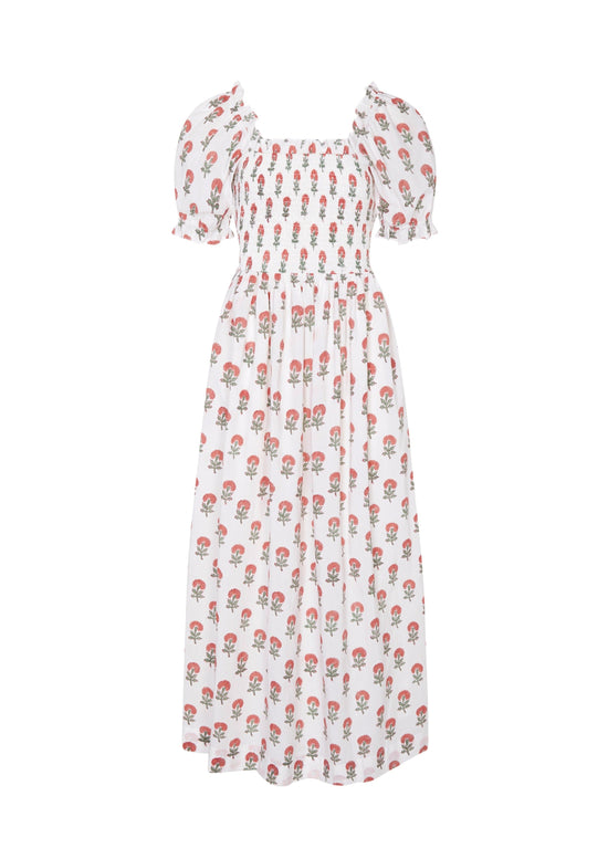 Load image into Gallery viewer, IN STOCK Floral Block Print Lexi Dress

