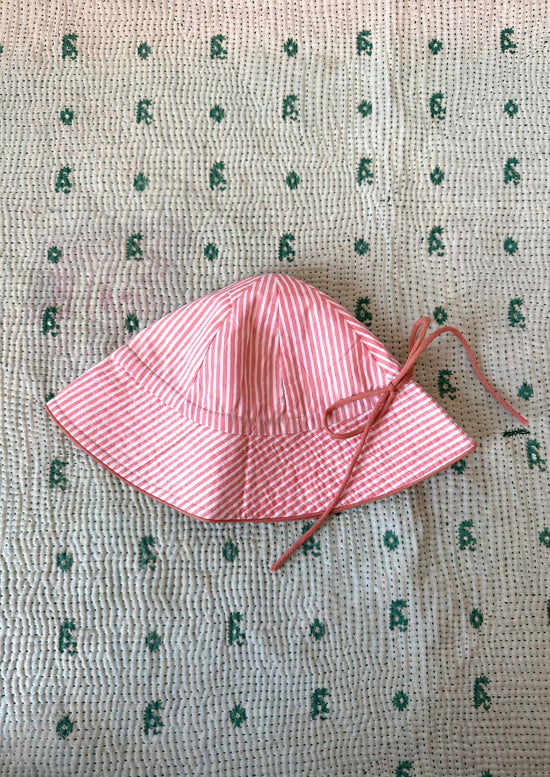 Pink Stripe Hat