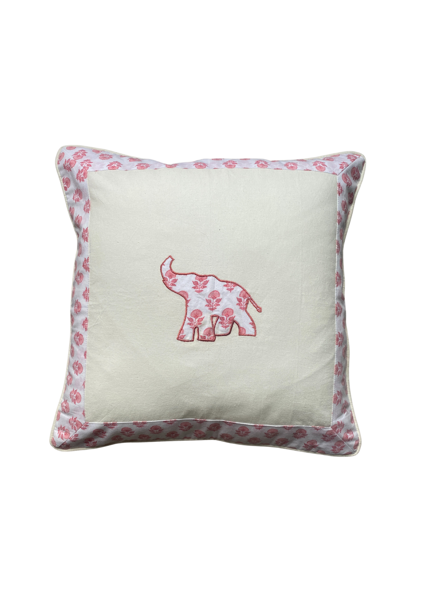 Pink Elephant Cushion