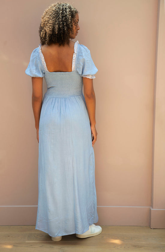 Load image into Gallery viewer, Blue Lily Dress
