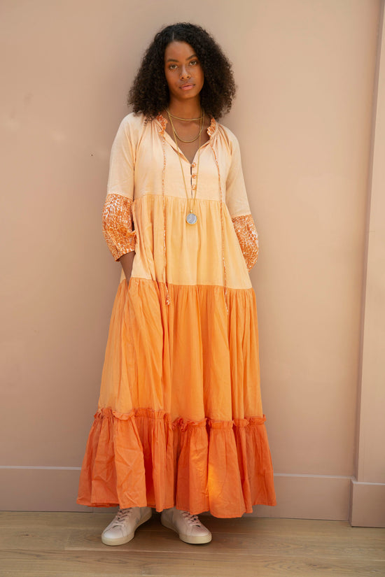 Orange Tilly Dress