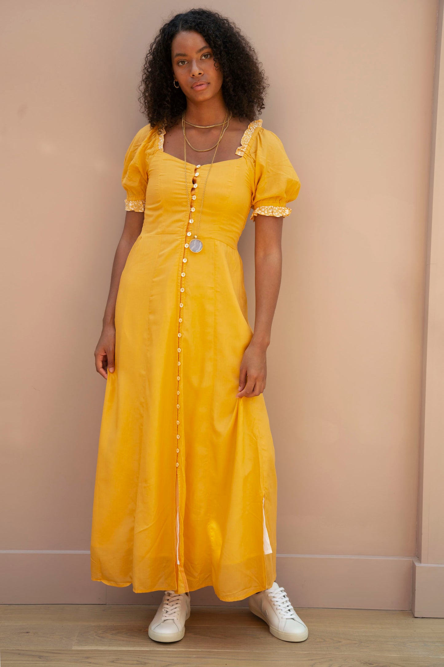 Yellow Lily Dress