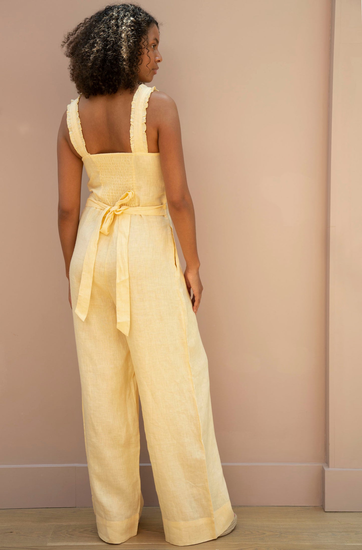 Load image into Gallery viewer, Yellow Sahana Jumpsuit
