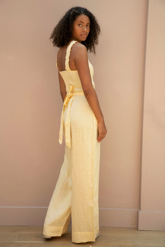 Load image into Gallery viewer, Yellow Sahana Jumpsuit
