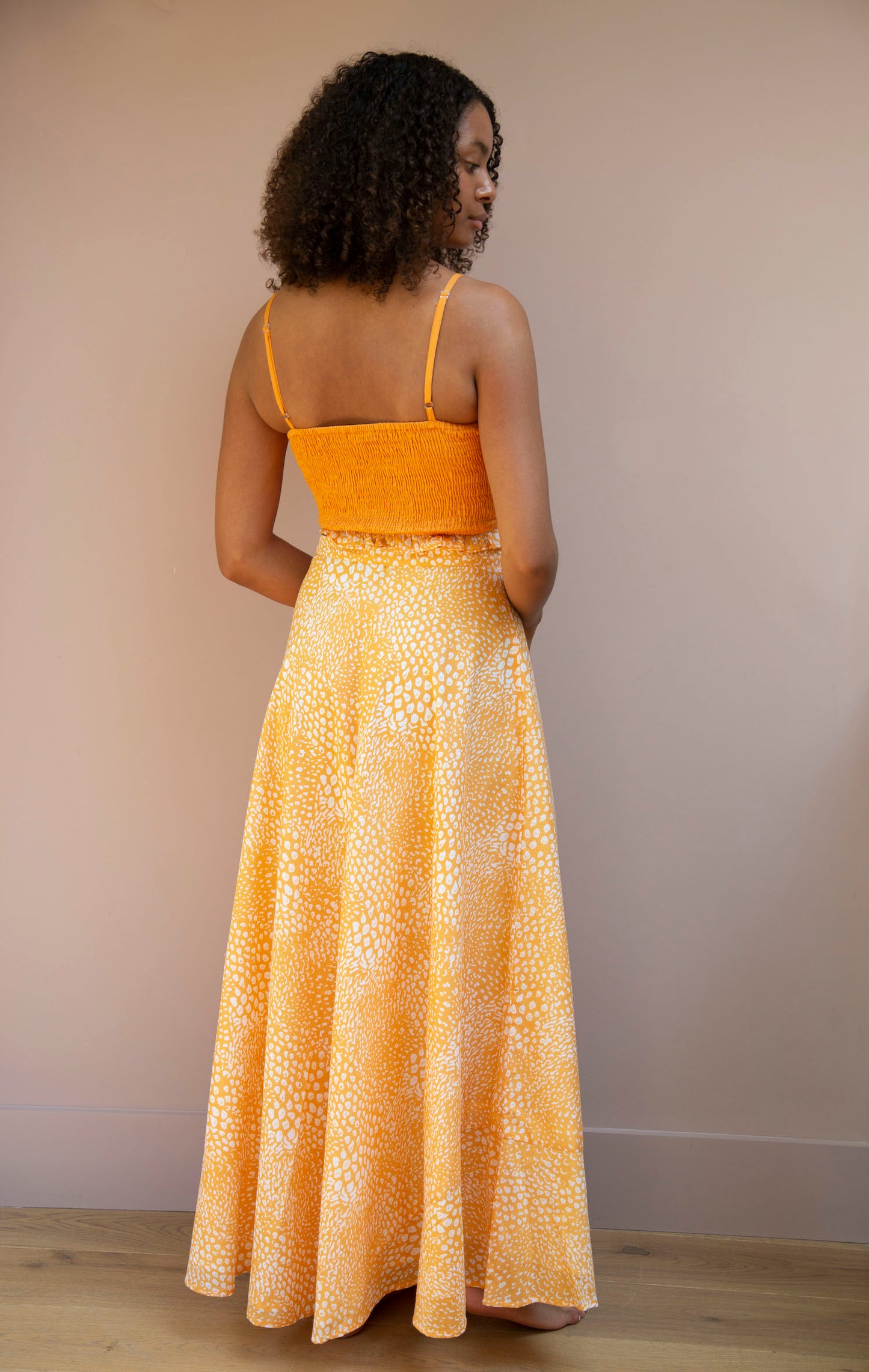 Load image into Gallery viewer, Orange Tallulah Skirt
