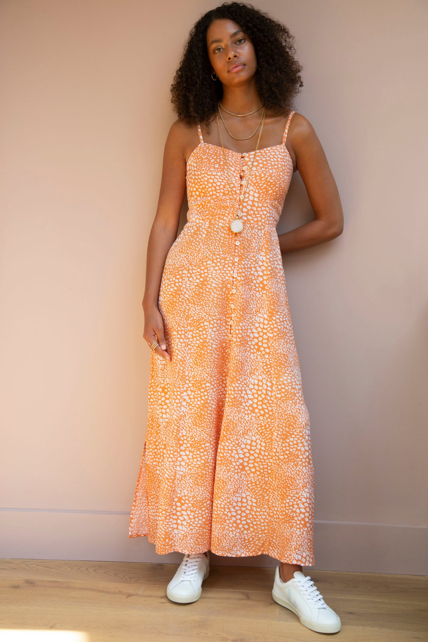 Orange Lilah Dress