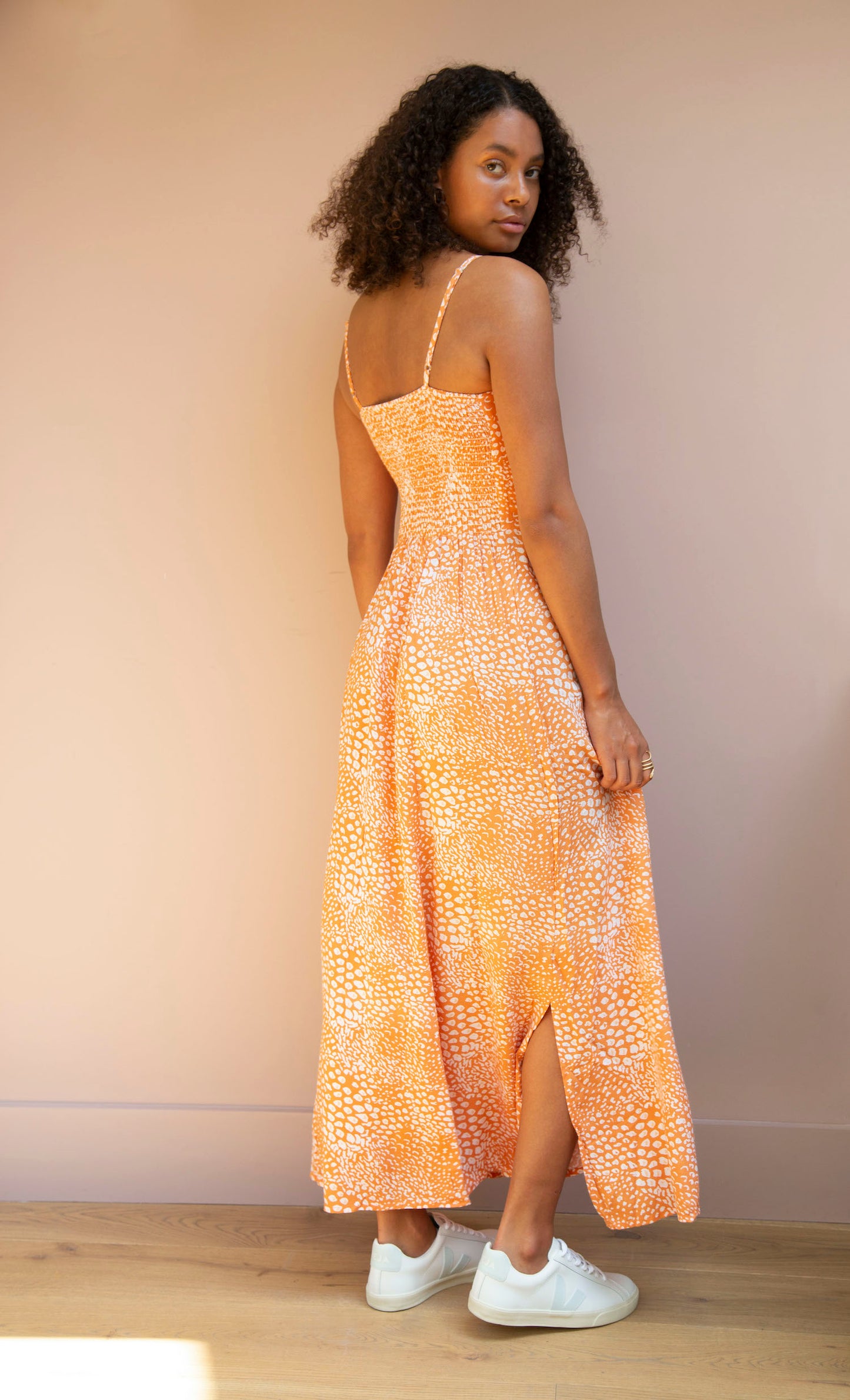 Load image into Gallery viewer, Orange Lilah Dress
