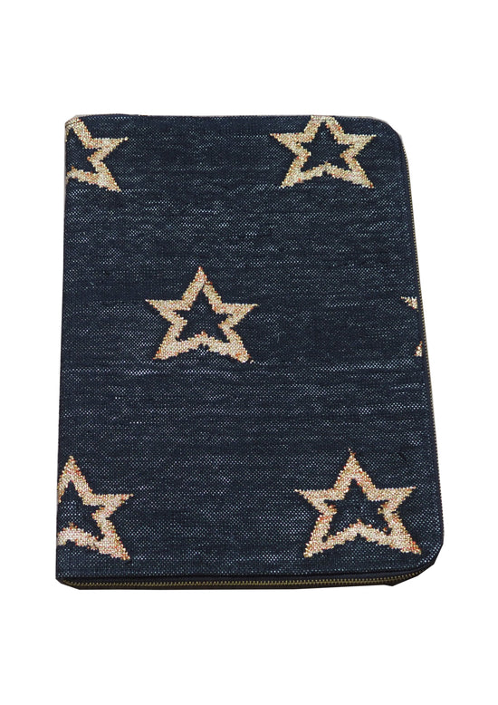 Load image into Gallery viewer, Black Star Laptop Sleeve
