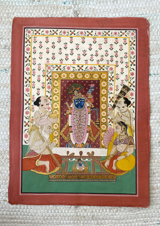 Painting of Shreenathji (Krishna) (1)