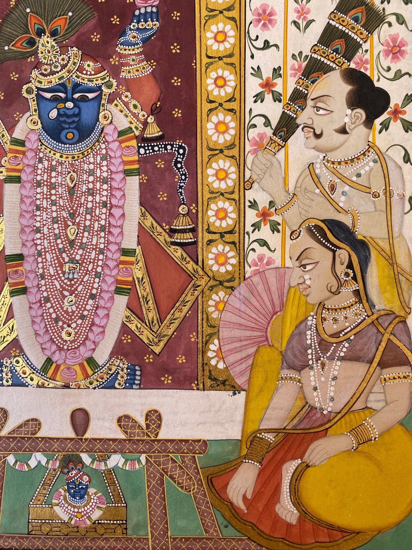 Painting of Shreenathji (Krishna) (1)