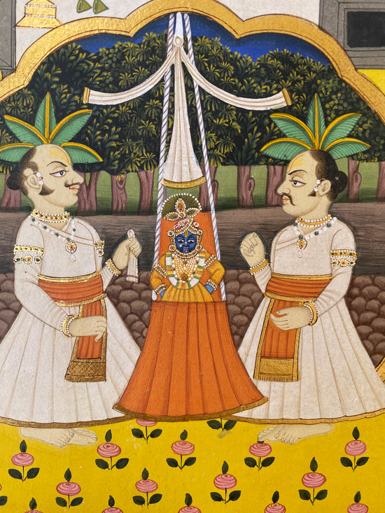 Load image into Gallery viewer, Painting of Shreenathji (Krishna) (2)
