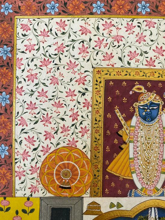 Load image into Gallery viewer, Painting of Shreenathji (Krishna) (2)
