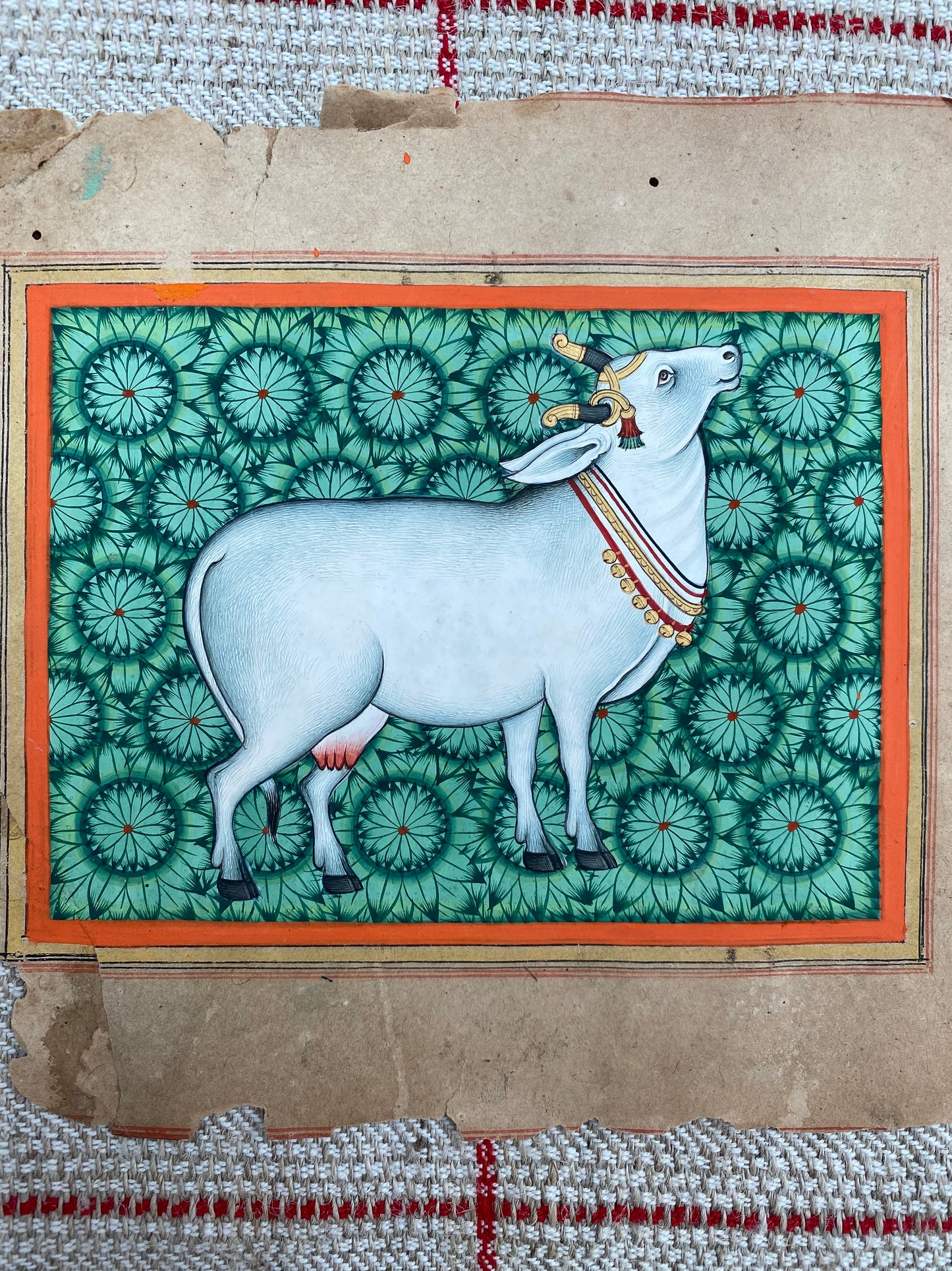 Holi Cow Painting (1)