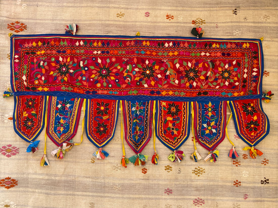 Vintage Textiles Wall Hanging (8)
