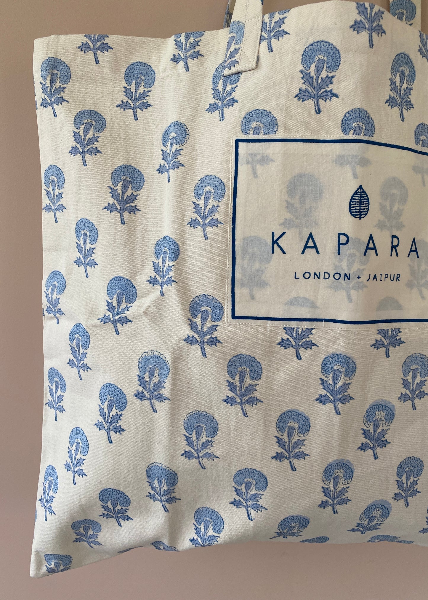Blue Kapara Shopper