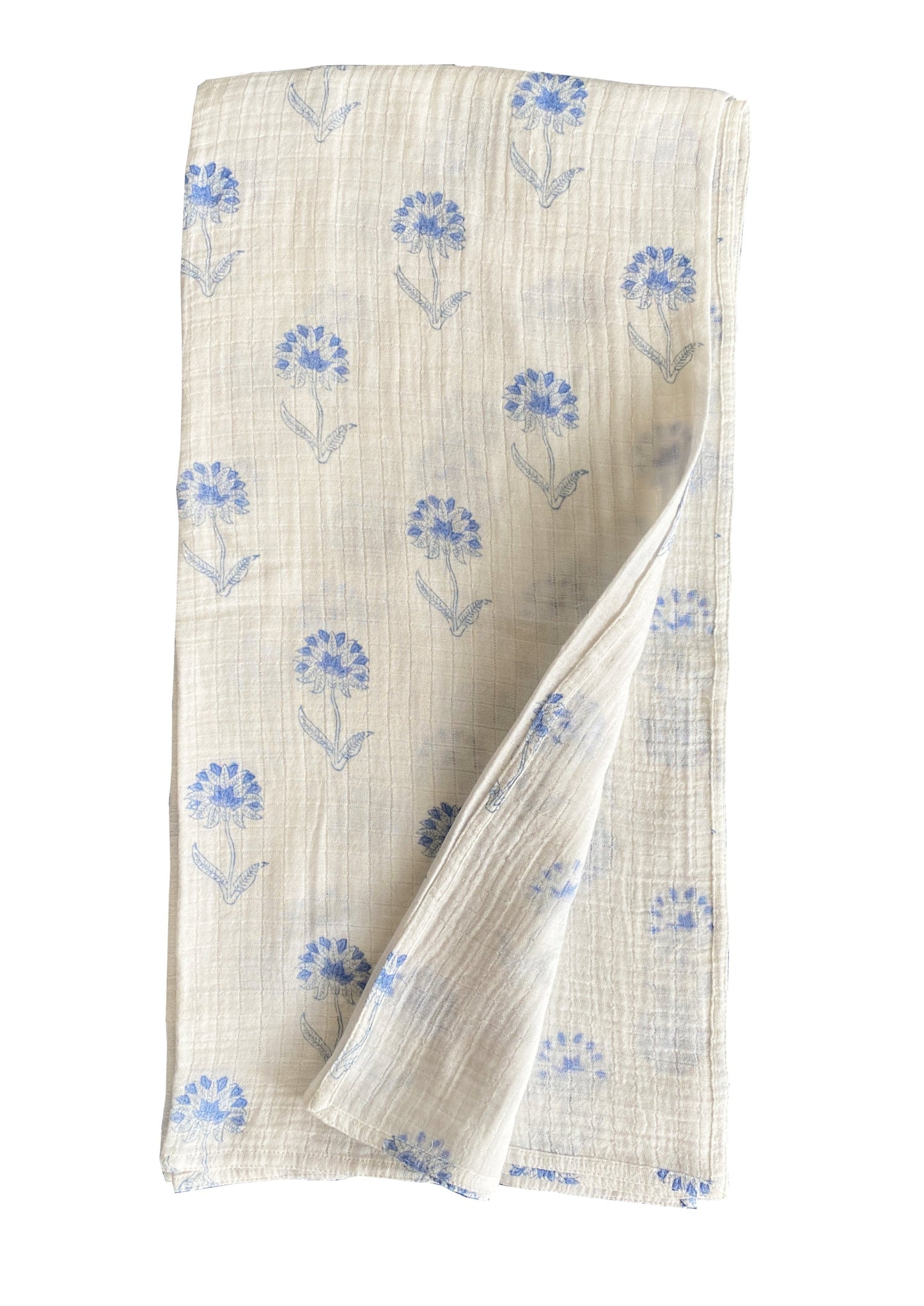 Load image into Gallery viewer, Blue Butti Organic Cotton Baby Swaddle
