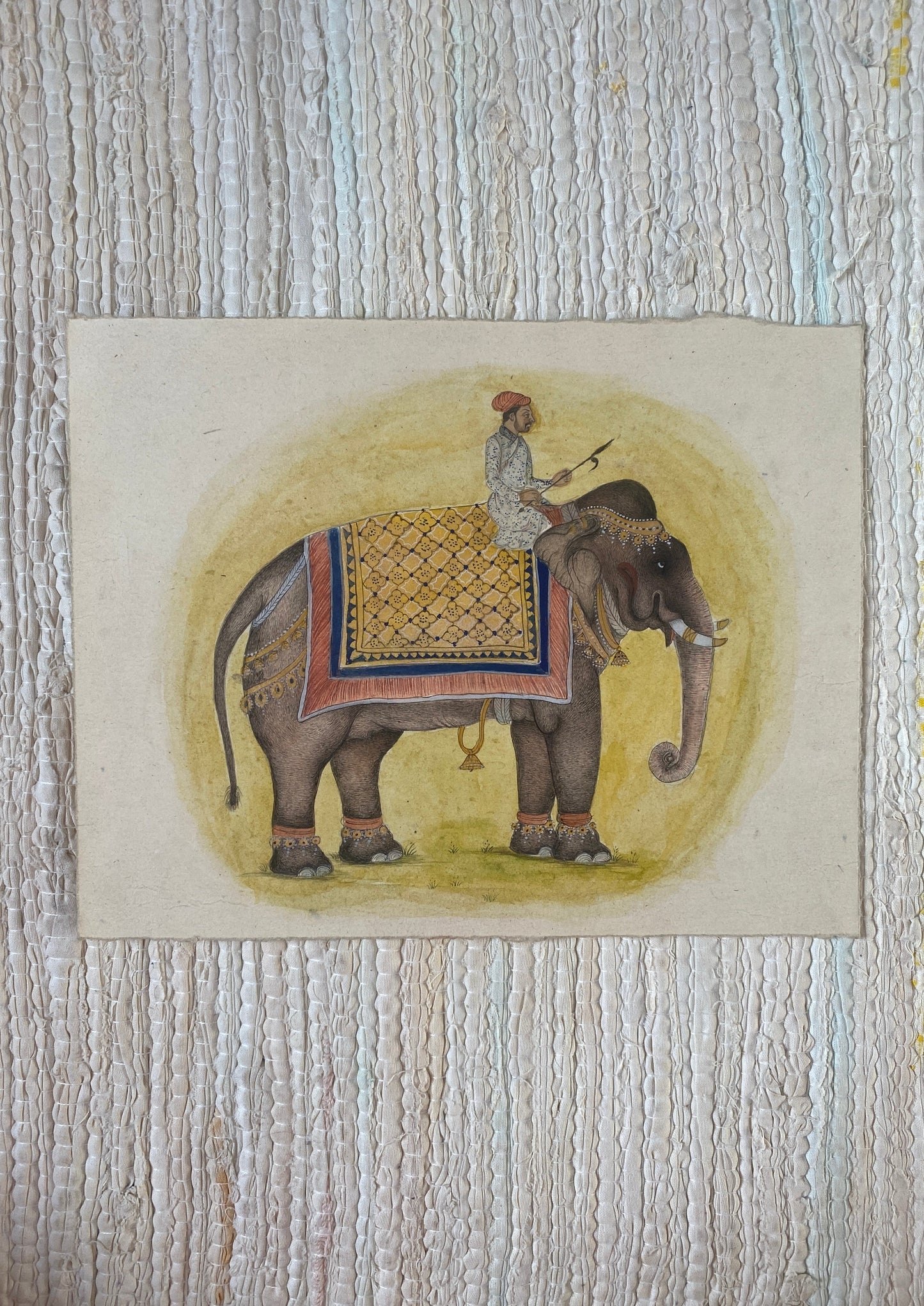 Indian Miniature Elephant Painting