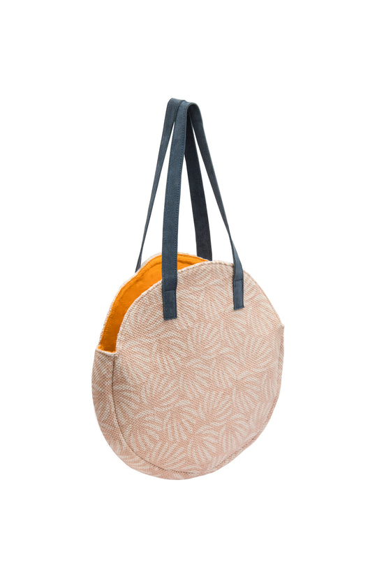 Load image into Gallery viewer, Pink Coral Circle Bag
