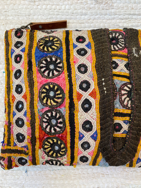 Load image into Gallery viewer, Sindhi Textile Pouch (1)
