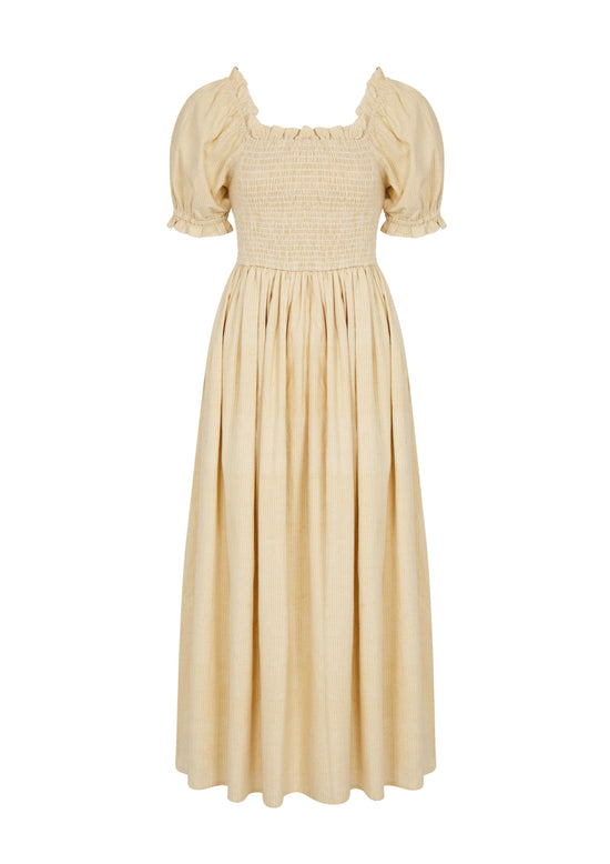 Load image into Gallery viewer, IN STOCK - Yellow Stripe Lexi Dress
